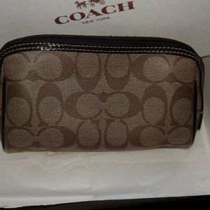 Coach make-up bag